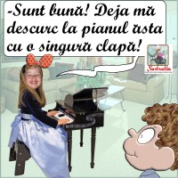 Pianul cu o singura clapa