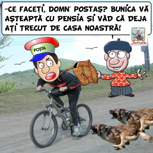 Bunica va astepta cu pensie