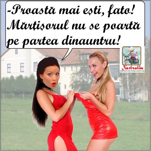 Cum se poarta Martisorul