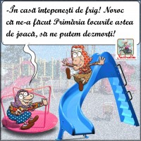 Noroc cu locurile de joaca facute de Primarie