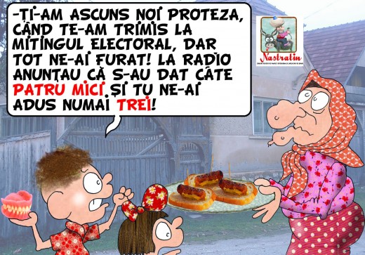 S-au dat cate patru mici