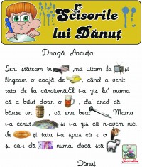 O noua scrisoare de la Danut