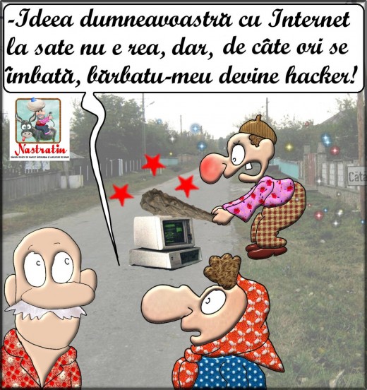 Internet la sate