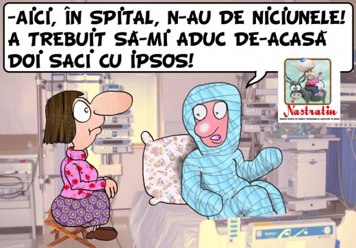 In spital esti pe mana ta