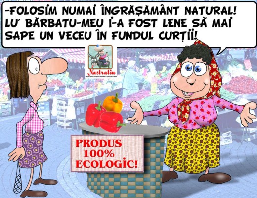 Numai cu ingrasamant natural