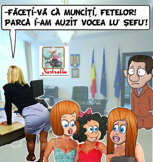 Faceti-va ca munciti