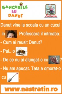 Danut are un cucui in frunte