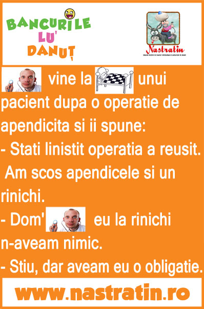 Un doctor cu obligatii