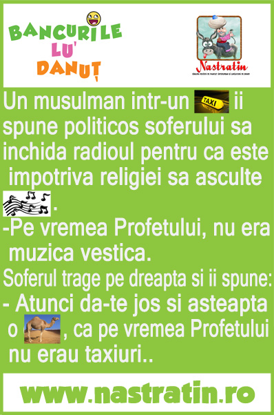 Taximetristul nepoliticos