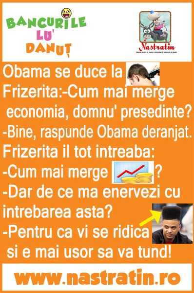 Cu Obama la frizer