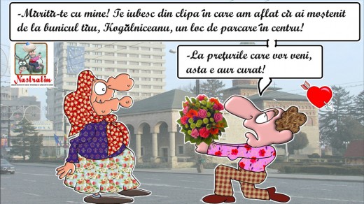 Un loc de parcare in centru