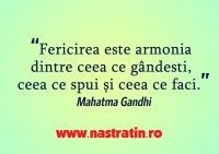 Fericirea lui Gandhi