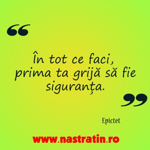 In tot ce faci