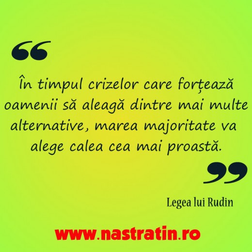 In timpul crizelor