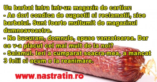 Multumit de serviciile magazinului