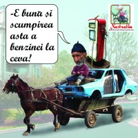 Scumpirea benzinei ii face pe unii fericiti