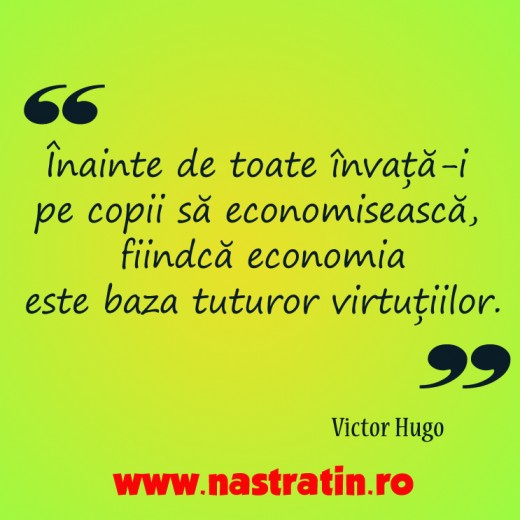 Economia inainte de toate