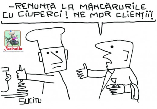 Renunta la ciuperci