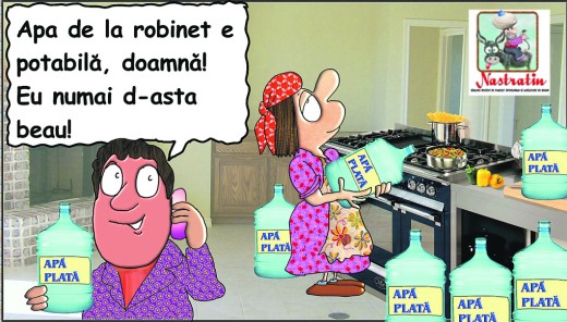 Doar apa de la robinet