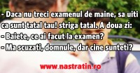 Examenul de maine