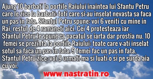 Conditiile lui Sfantul Petru