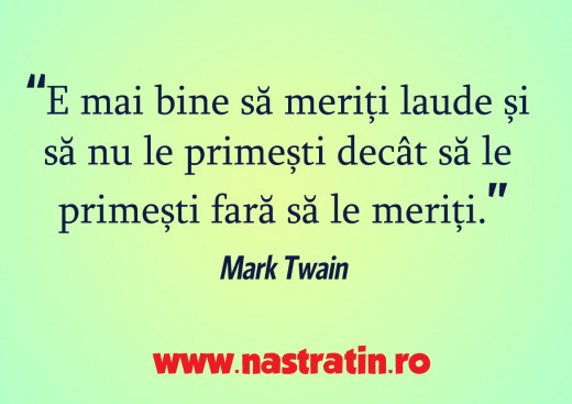 Sa primesti fara sa meriti