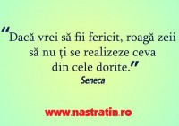 Fericirea vine din cumpatare