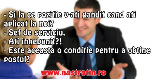 Mai sunt si conditii dinastea