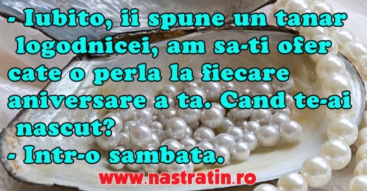 Aniversare cu perle