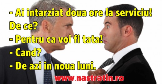 Tata peste noua luni