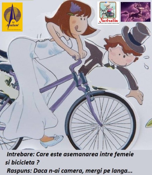 FEMEIA SI BICICLETA