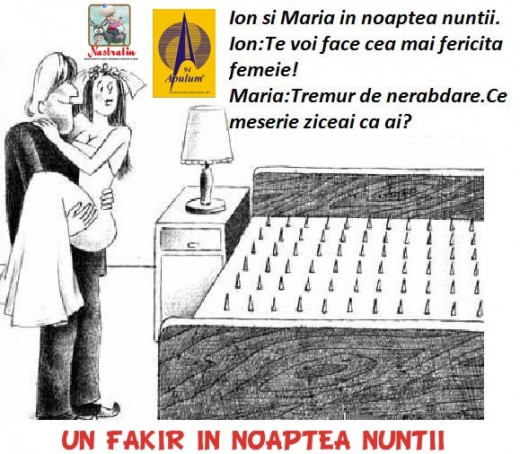 UN FAKIR IN NOAPTEA NUNTII