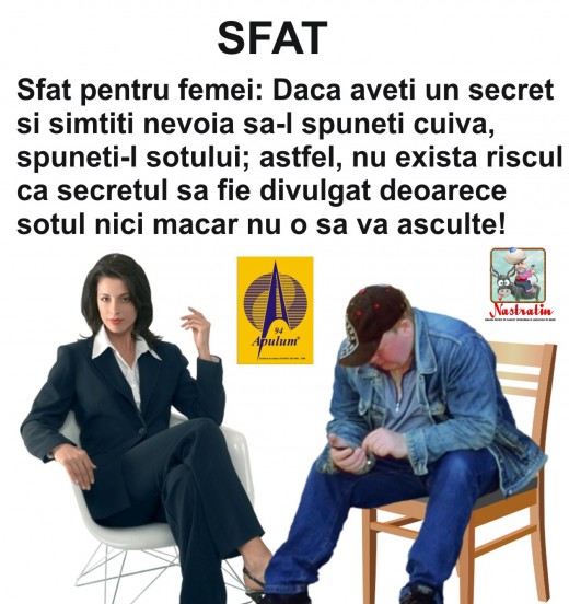 SFAT PENTRU FEMEILE MARITATE