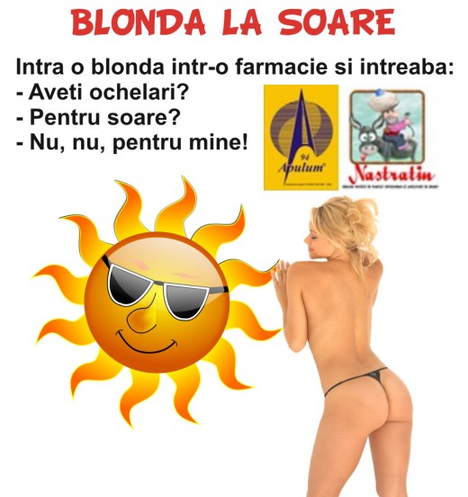 BLONDA LA CUMPARATURI