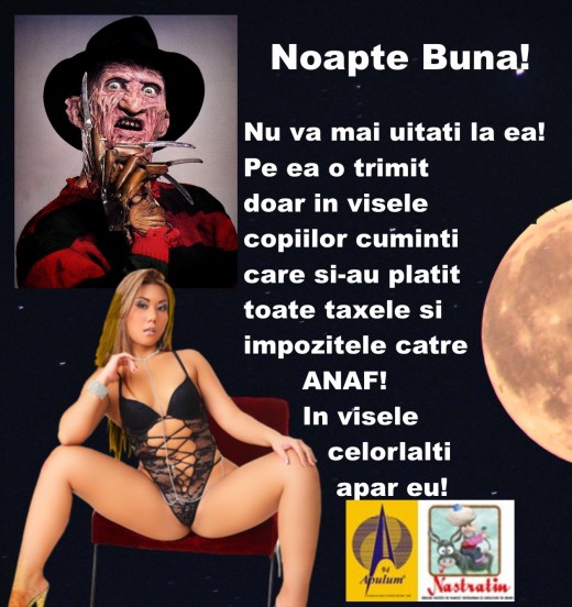 A..N.A.F. VA UREAZA NOAPTE BUNA!