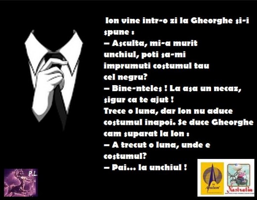 COSTUMUL CEL NEGRU