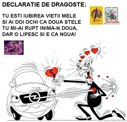 DECLARATIE DE DRAGOSTE