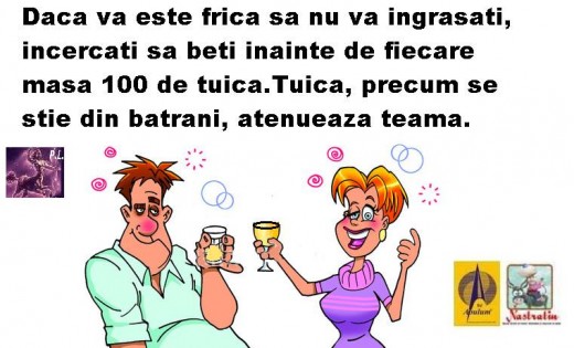 TUICA ATENUEAZA TEAMA