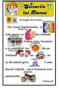 DANUT SI BUNICA LA ZIUA ROMANIEI