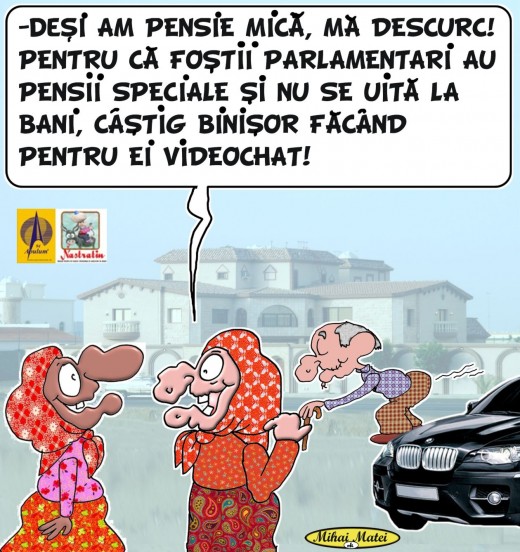 Pensii speciale pentru parlamentari!