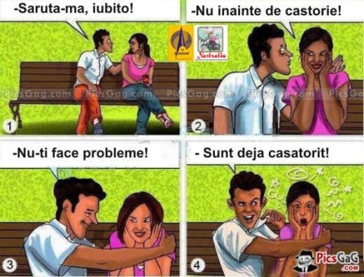 Un sarut , doar un sarut!