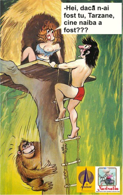 Ups! N-a fost Tarzan!