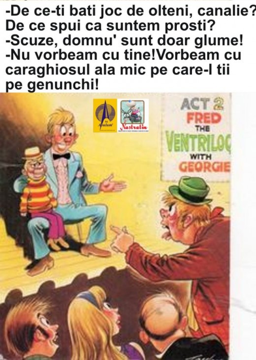 Nu va mai bateti joc de olteni