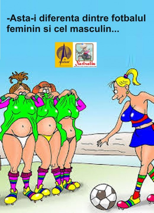 Cum sta treaba in fotbalul feminin…