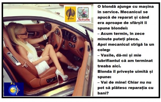 BLONDA VREA SA PLATEASCA CU BANI