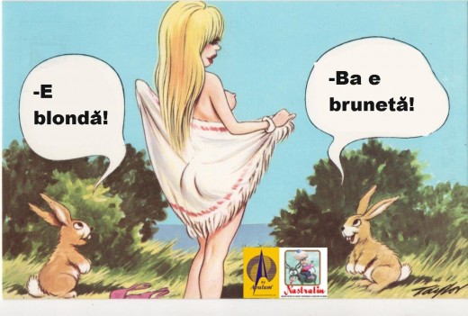 E blonda? E bruneta?