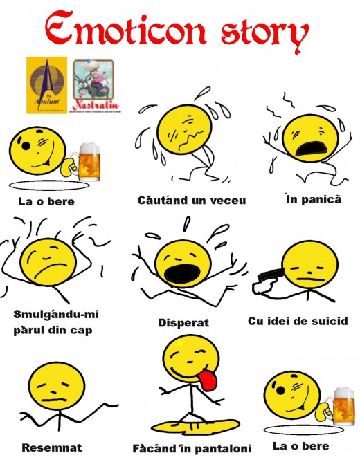 O POVESTE CU EMOTICOANE