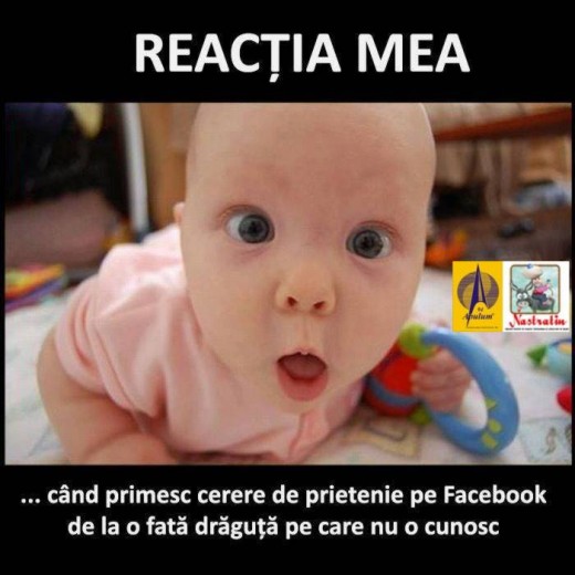 Fata de pe Facebook