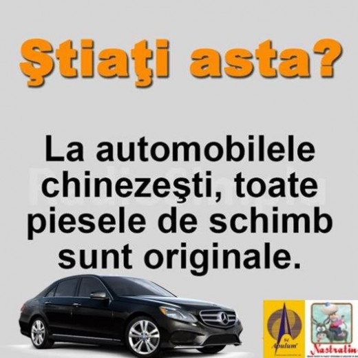 Ce nu stiai despre autoturismele chinezesti