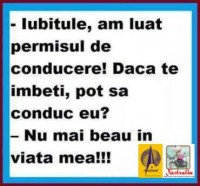 Si-a luat carnet!
